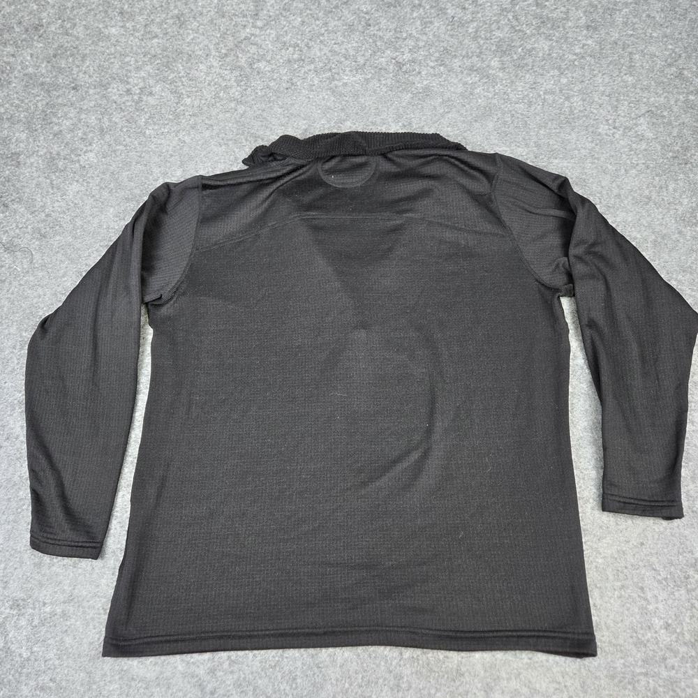 Magellan Outdoors Men's Quarter Zip Pullover Active Top Shirt Size XL Black - Picture 5 of 8